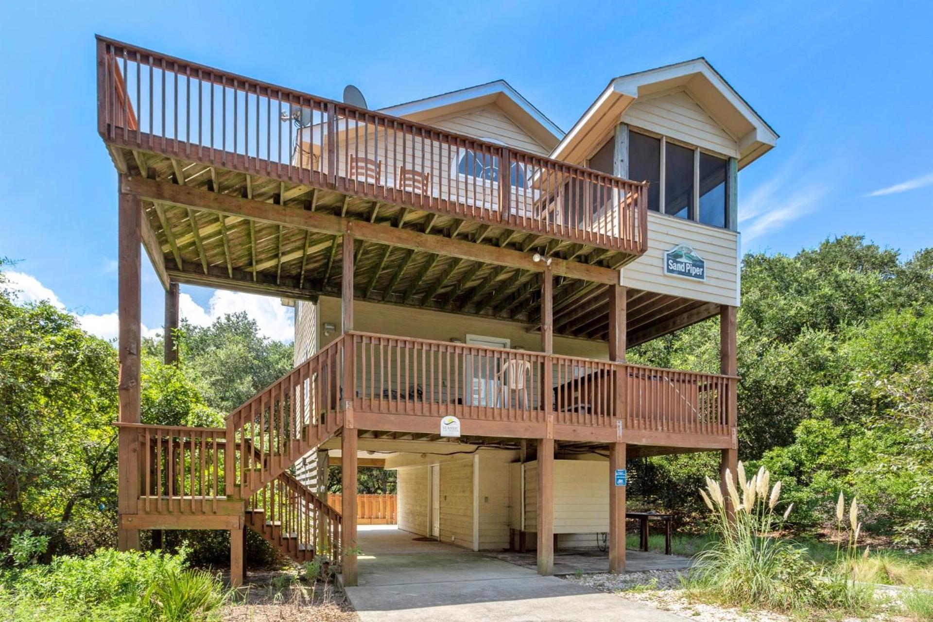1624 The Sand Piper 8 Min Walk To Beach Corolla Extérieur photo
